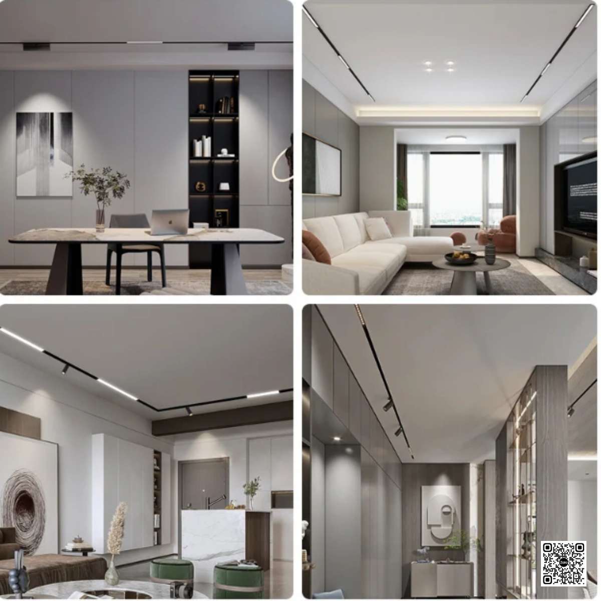 Phù hợp cho nhiều không gian chiếu sáng khác nhau